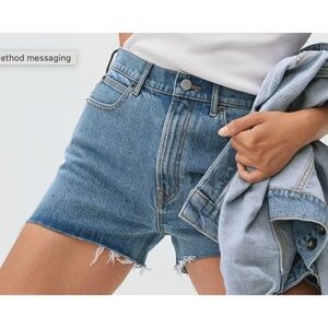 Everlane The The Way-High Denim Shorts
